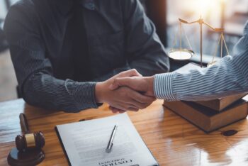 Shaking Hands Over Contract